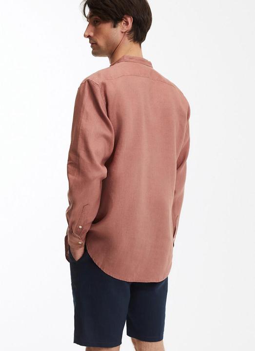 Immagine prodotto La Redoute Collections Gerades Leinenhemd mit Stehkragen (M)