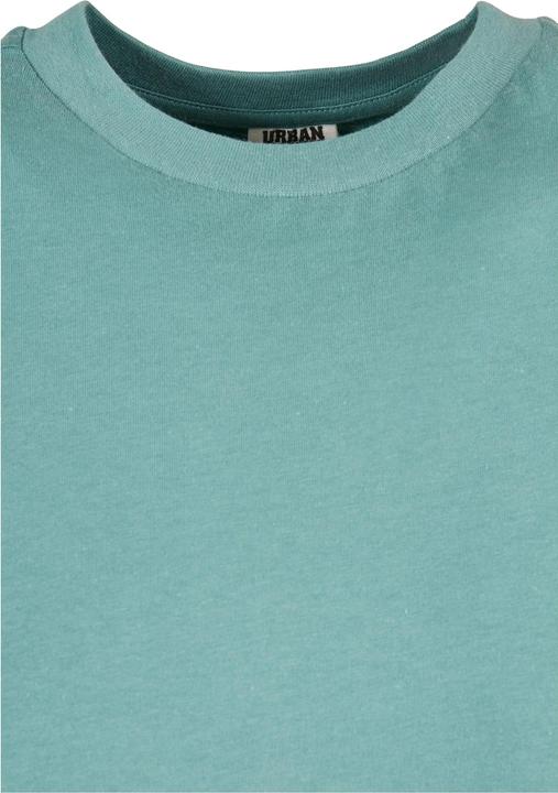 Actual product image Urban Classics Ladies Organic Cotton Cut On Sleeve Tee Dress (XS)
