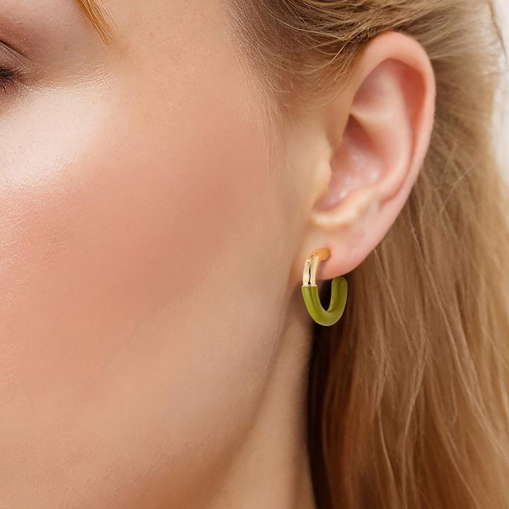 Immagine prodotto Yokoamii Orecchini a cerchio da donna - 36016 (Lega metallica)