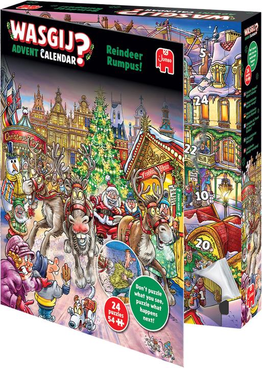 Immagine prodotto Jumbo Wasgij Christmas Advent Calendar Puzzle 2025