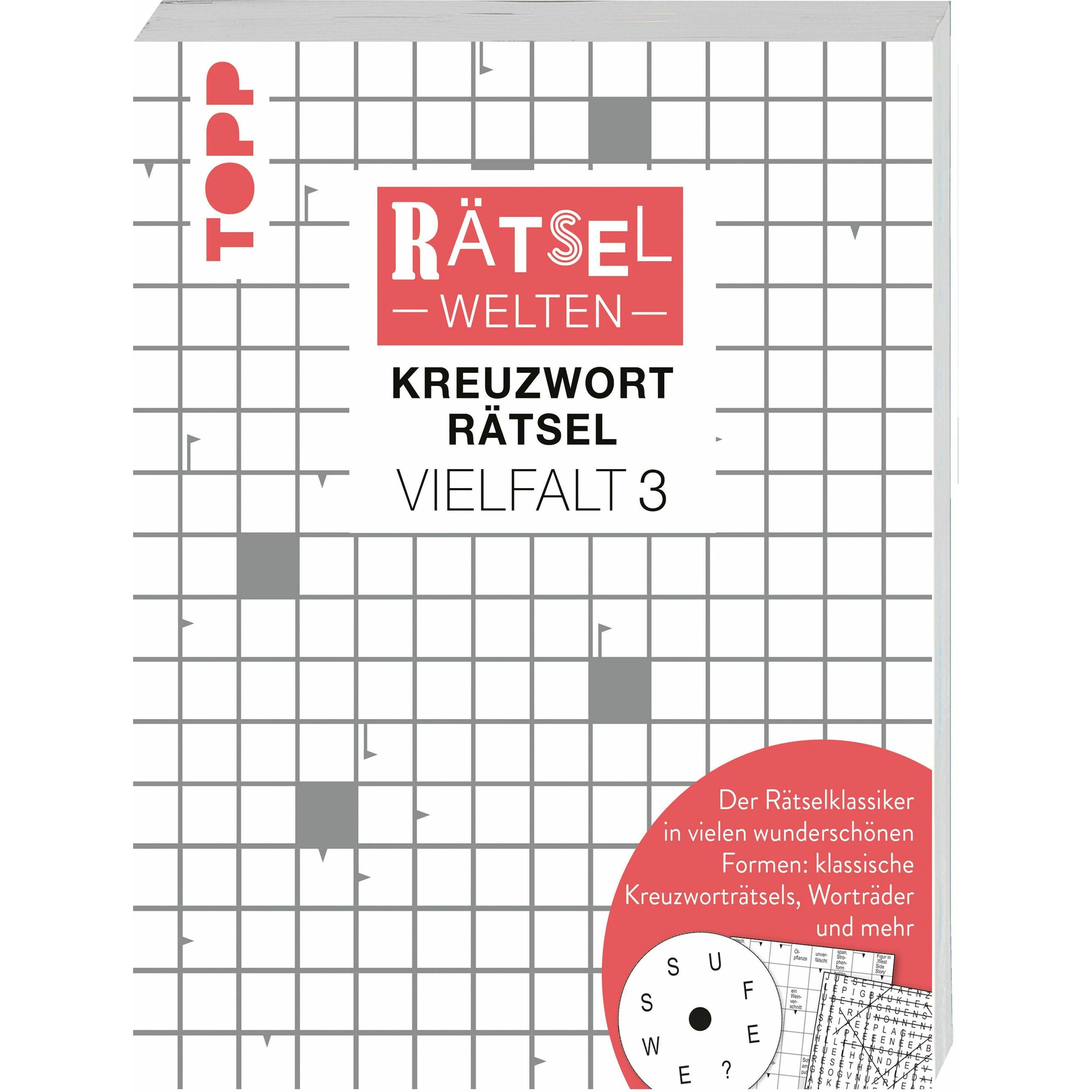 Rätselwelten – Kreuzworträtsel Vielfalt 3 Der Rätselklassiker in vielen wunderschönen Formen:, Ratgeber von Stefan Heine...
