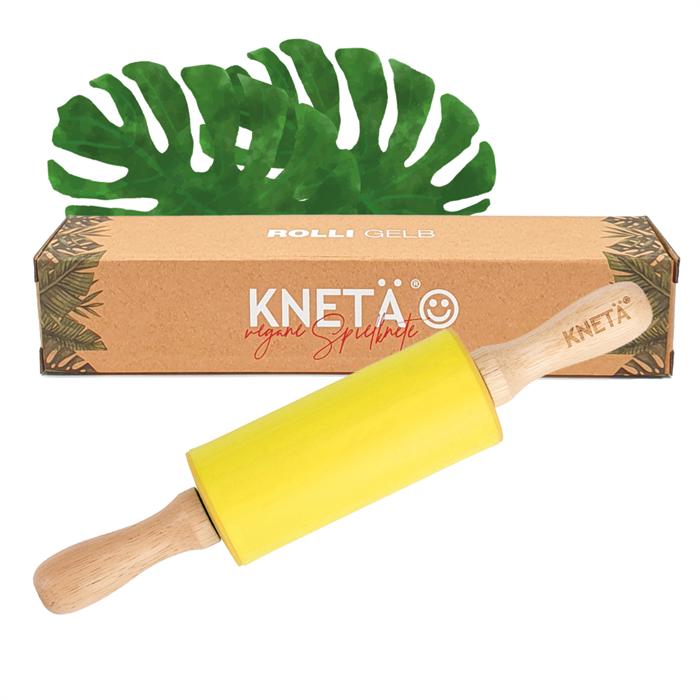 Produktbild Knetä Silikonrolli gelb