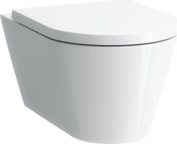 Produktbild Laufen Kartell Wand WC PACK mit Tiefspüler spülrandlos, incl. LCC, WC Sitz inkl. Absenkautomatik