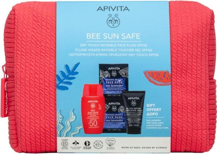 Immagine prodotto BEE Sun Safe Dry Touch Facial Fluid Spf 50 Case 5 Pieces (Crema solare viso, SPF 50)