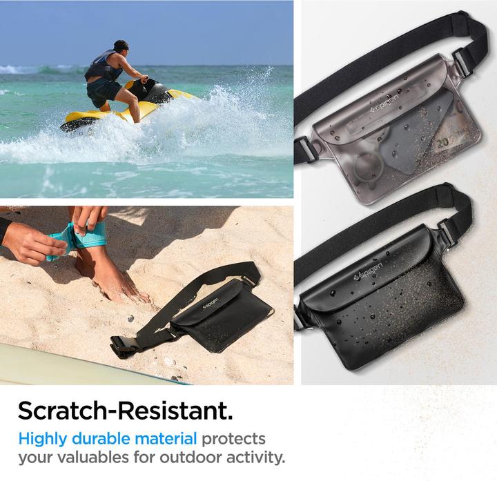 Produktbild Spigen Wasserdichte Universal-Gürteltasche schwarz