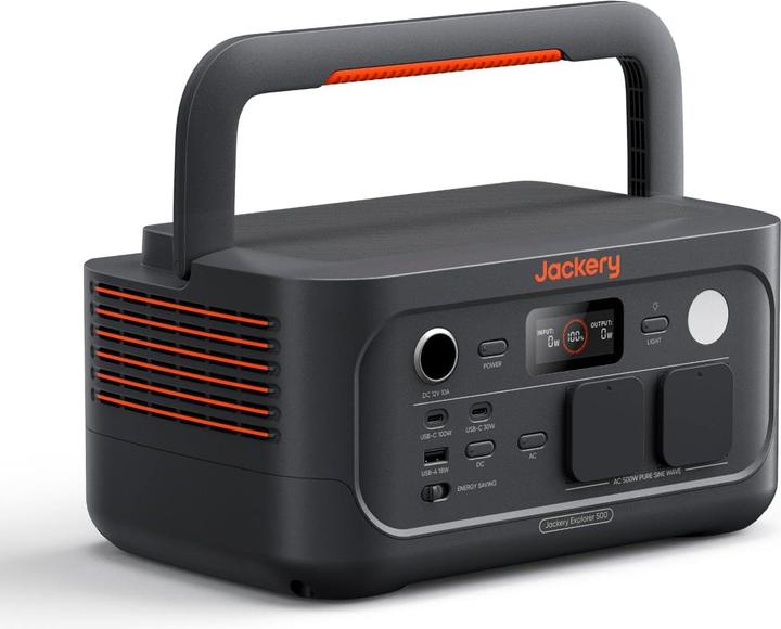 Actual product image Jackery Tragbare Powerstation E500 V2 (512 Wh)