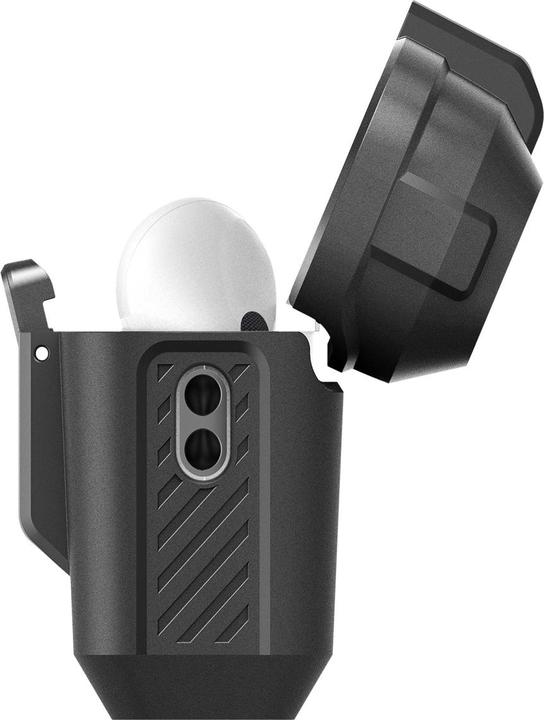 Image du produit Spigen Lock Fit Airpods Pro 1/2 Matte Black (Sac pour écouteurs)