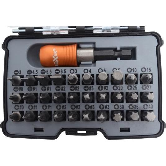 Boxer, Bits, Bitssaet 31 dele - S2 Stål