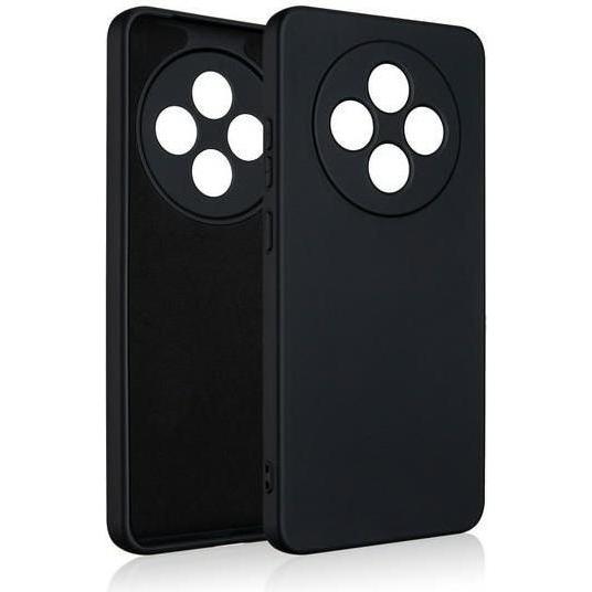 Beline Custodia in silicone Oppo Reno 12F 5G czarny/nero (Oppo Reno12 F, Oppo Reno12 F 5G), Cover smartphone, Nero