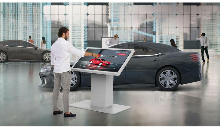 Produktbild LG Touch Display 32TNF5P Multitouch 32 (1920 x 1080 Pixel, 32")