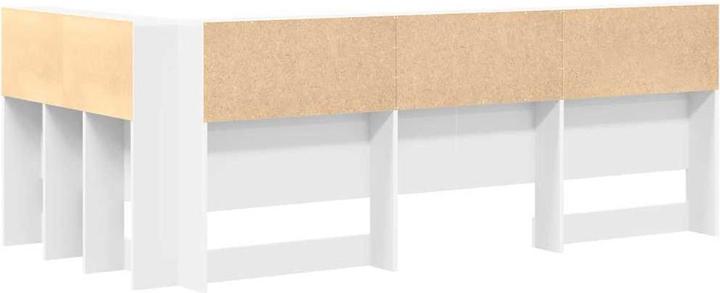 vidaXL Headboard with bookshelf