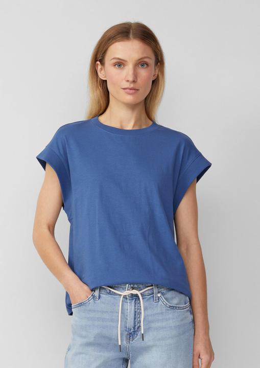 Produktbild S.Oliver T-Shirt T-Shirt im Relaxed Fit mit überschnittenen Schultern (36)