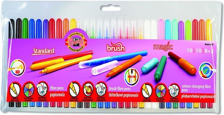 Image du produit Koh-i-Noor Rinkinys 30 marqueurs standard et magiques (30x)
