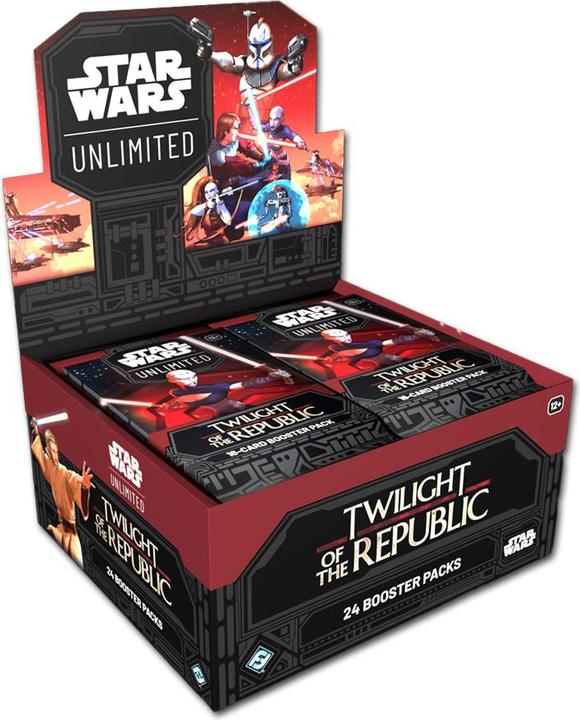 Immagine prodotto FFG Star Wars Illimitato Il Crepuscolo della Repubblica (Inglese, Display del booster)