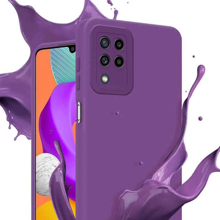 Actual product image Cadorabo Case for Samsung Galaxy M22 / M32 4G in TPU Fluid LM162 Style (Samsung Galaxy A32, Samsung Galaxy M22)