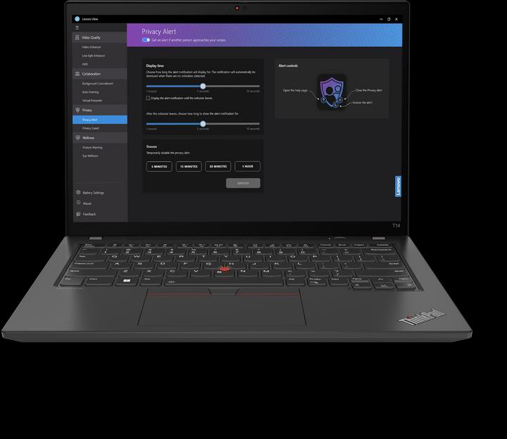 Produktbild Lenovo ThinkPad T14 Gen 4 (14", AMD Ryzen 7 Pro 7840U, 32 GB, 512 GB, DE)