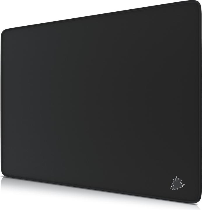 Actual product image Titanwolf Gaming mouse pad XL, 440 x 350mm mouse mat with fabric surface, rubberised back, small motif (XL)
