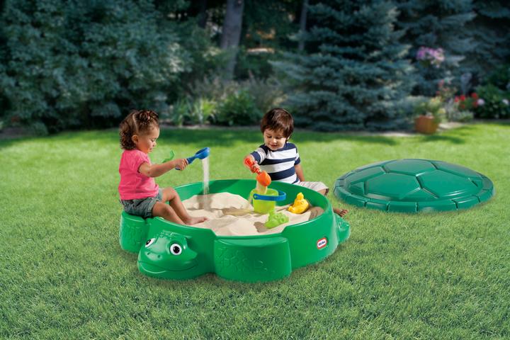 Actual product image Little Tikes Turtle sandbox