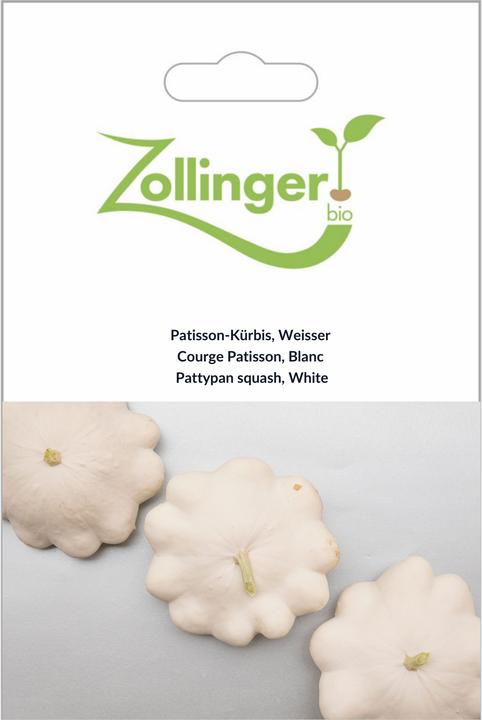 Produktbild Zollinger Bio Patisson, Weisser