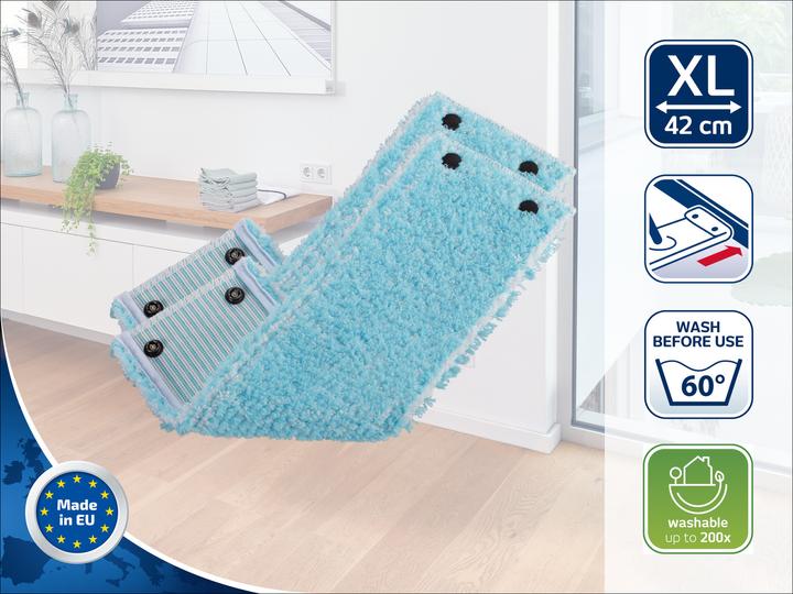 Image du produit Leifheit Housse CLEAN TWIST XL / Combi XL super soft 2 pièces (2 pcs)