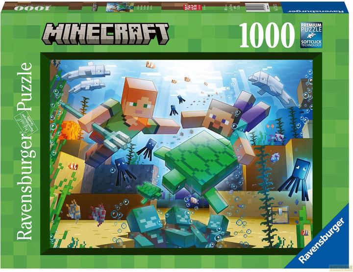 Ravensburger Minecraft Mosaic (1000 pieces)