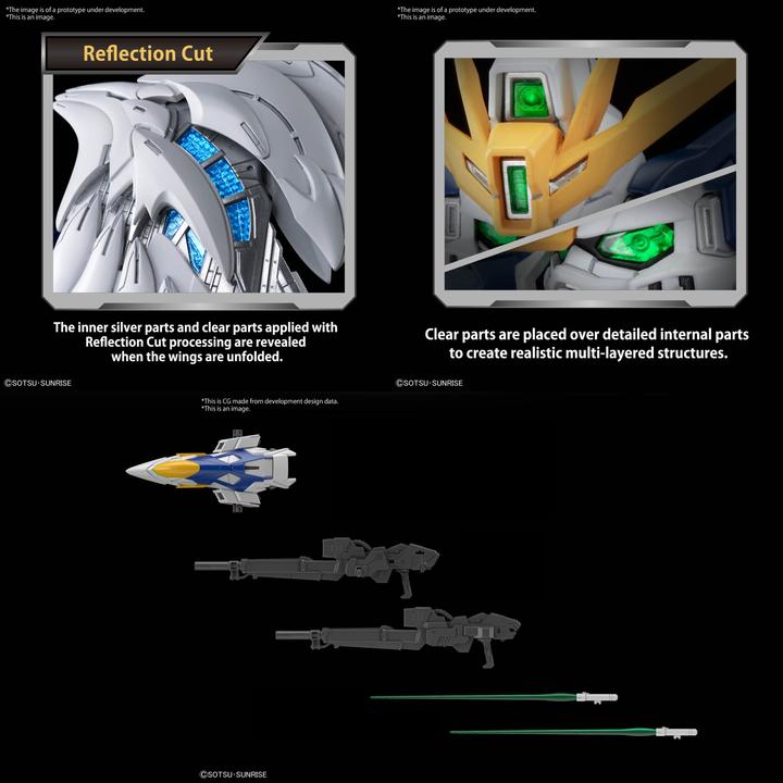 Actual product image Bandai Gundam - Wing Zero Master Grade SD