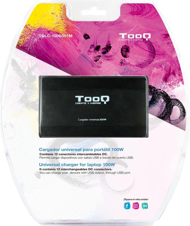 Actual product image Tooq Technology TQLC-100BS01M (100 W)