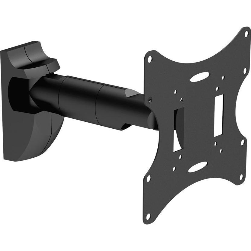 Cabletech Supporto a parete per televisori LCD 23-43 pollici nero-UCH0042, Supporto da parete TV