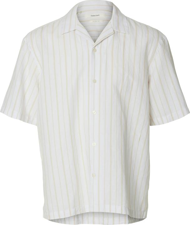 Actual product image Selected Leinenmix Kurzarmhemd (S)