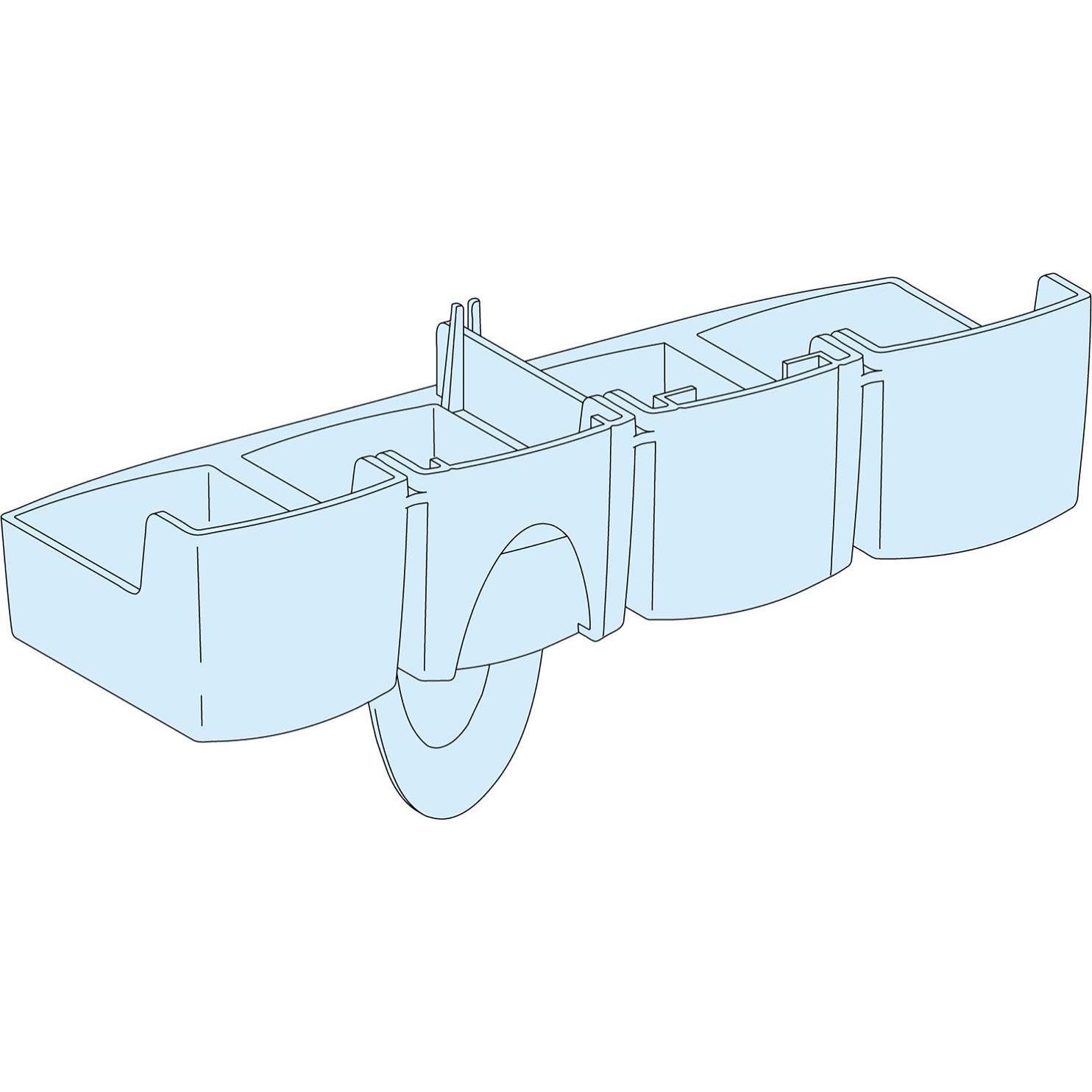 Schneider Electric PrismaSeT-P, Accessori per armadio rack, Nero