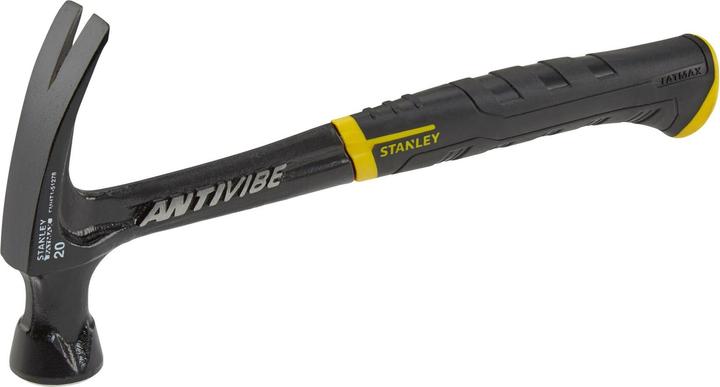 Image du produit Stanley Marteau FatMax Antivibe à griffes plates (567 g de poids de tête, 340 mm de longueur, poignée (800 g)
