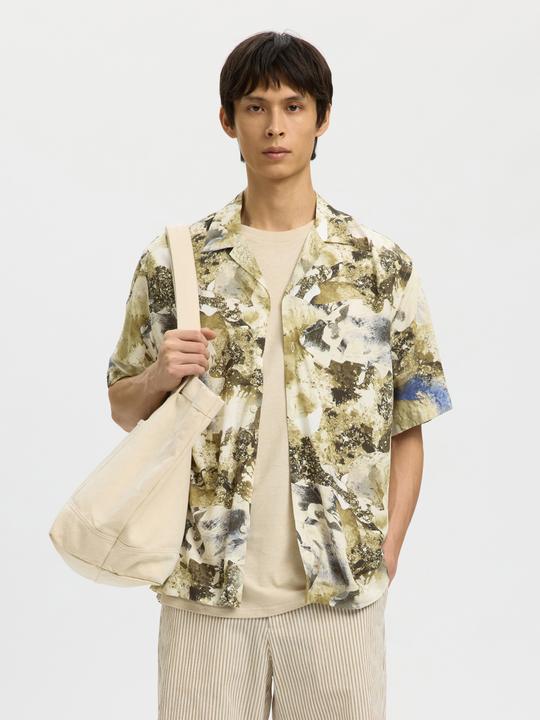 Image du produit Selected Gemustertes Kurzarmhemd (M)