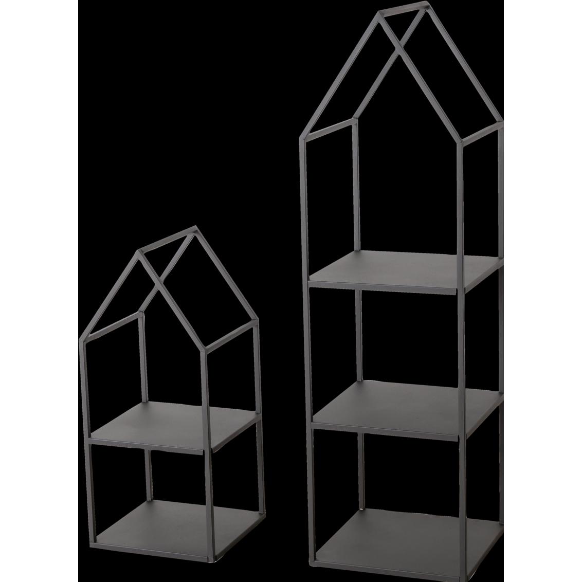Boltze Home, Zubehör Kerzen + Kamin, Plock (33 x 33 x 75 cm, 38 x 38 x 130 cm)