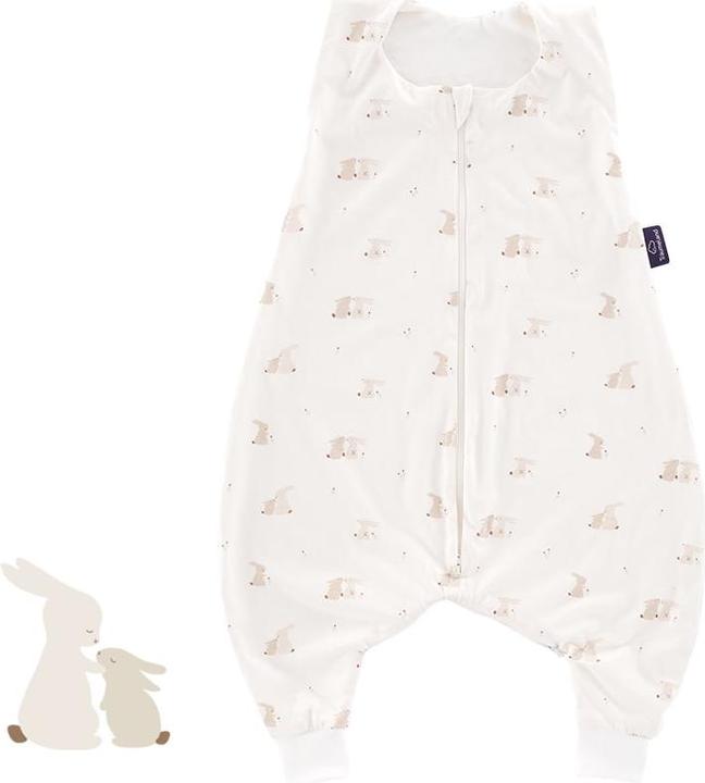 Produktbild Träumeland Baby-Sommerschlafsack Jumper Hophop Bunny Grösse 80 (80 cm, 0.5 TOG, Sommer)