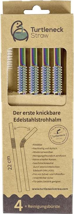Produktbild Turtleneck Straw Trinkhalme (4 x)