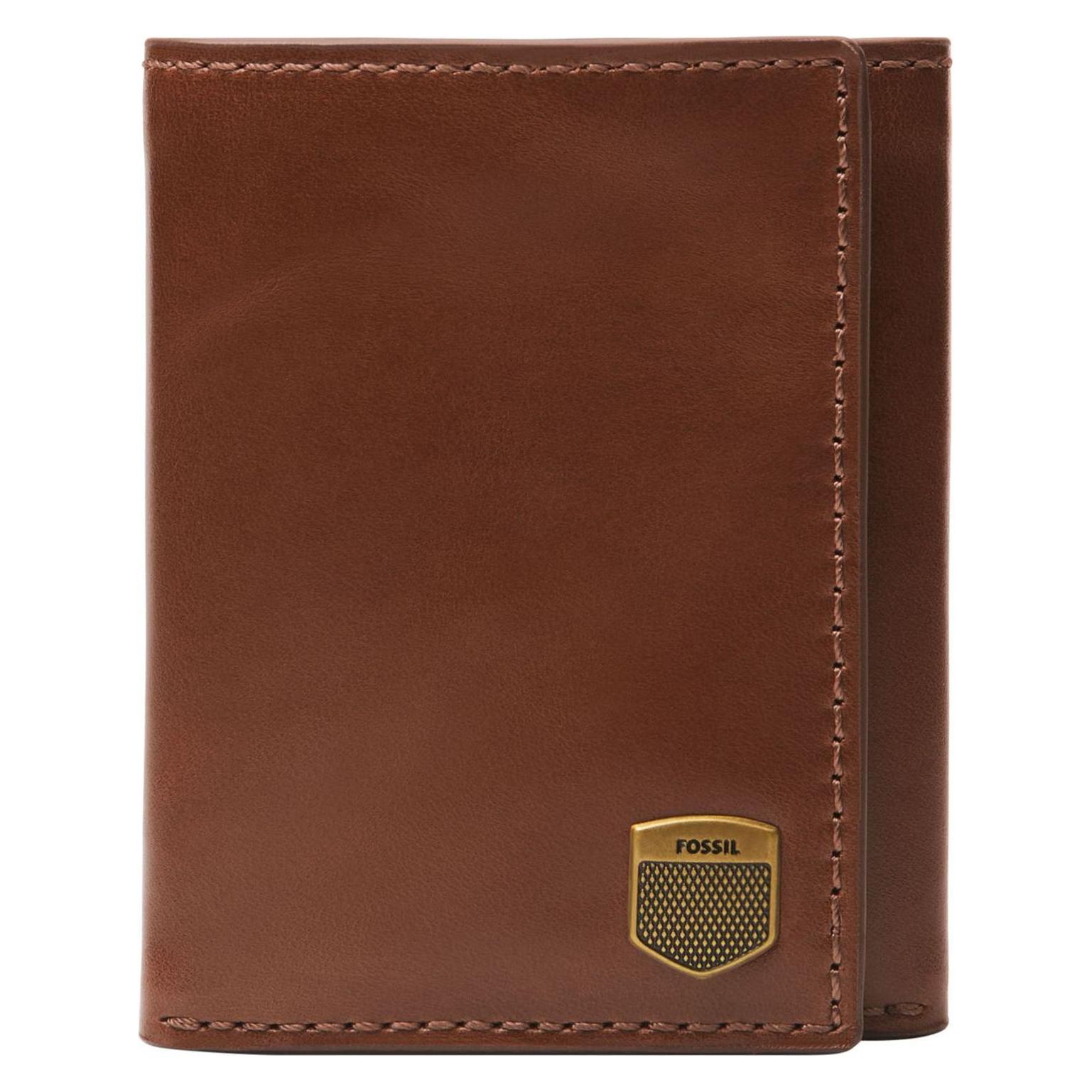 Fossil, Herren, Portemonnaie, Hayes Trifold, Braun