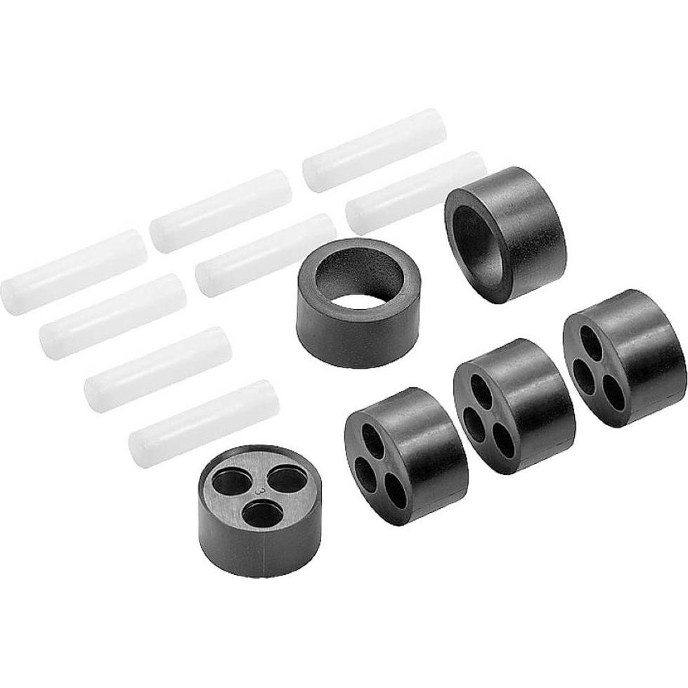 Weidmüller, Accessori per il passaggio dei cavi, Kabeltülle POM, TPE SL SET PV NEXT