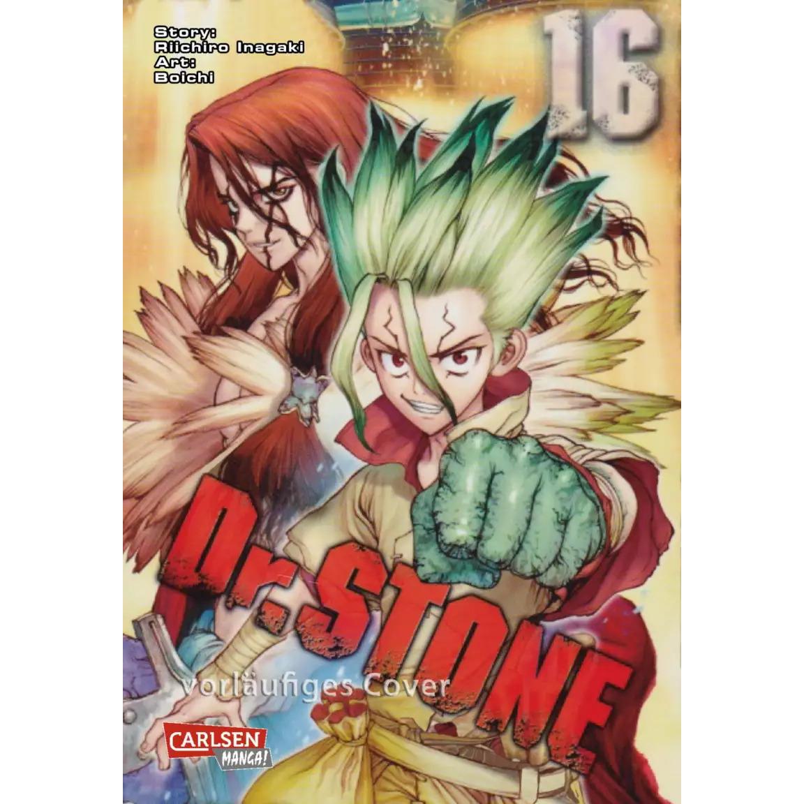 Dr. Stone 16, Belletristik von Boichi, Riichiro Inagaki