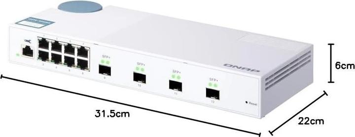Productafbeelding QNAP QSW-M408S (12 ports)
