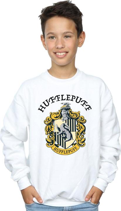 Actual product image Boys Hufflepuff Cotton Sweatshirt (140, 146)