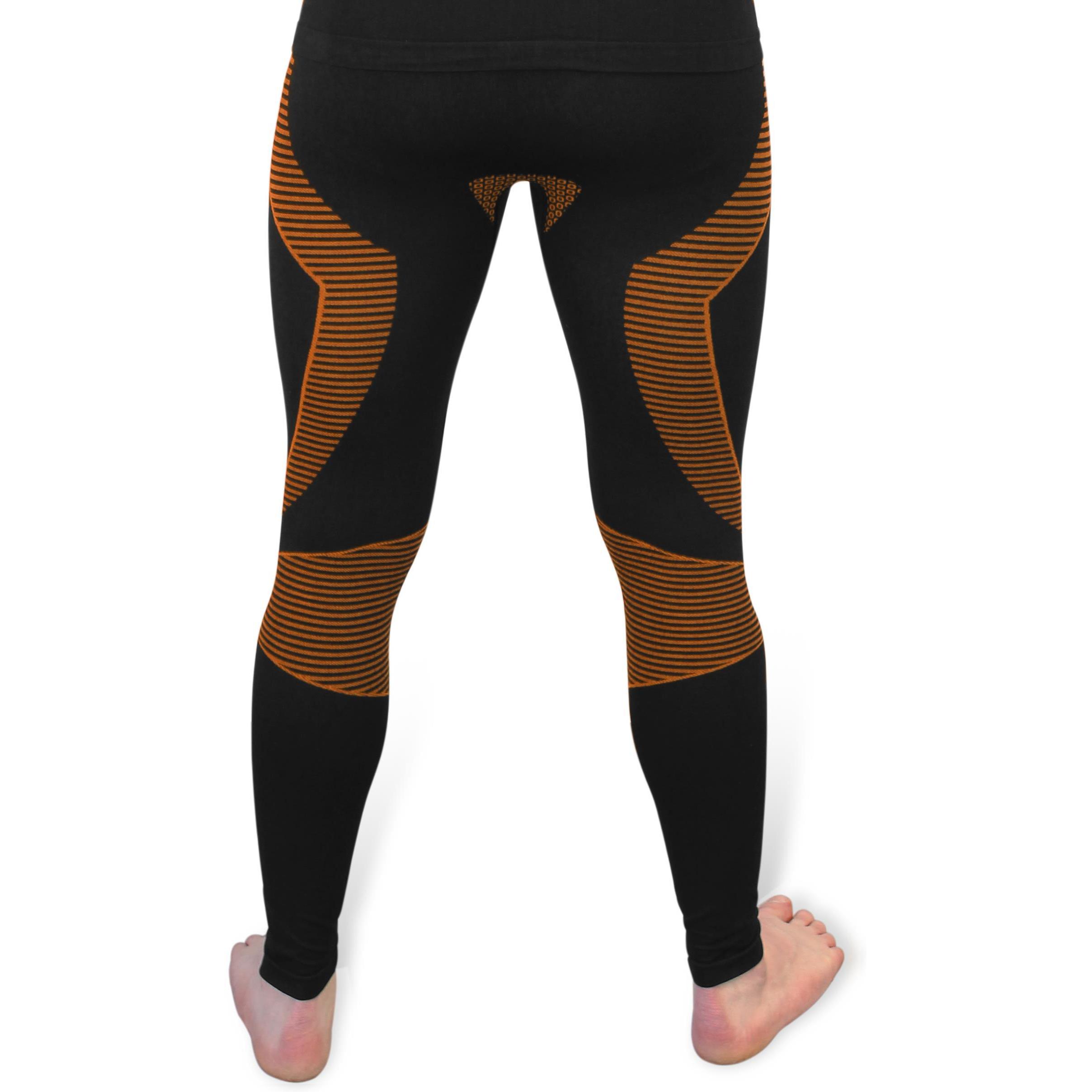 Thumbnail - Polar Husky, Herren, Funktionsunterhose, Sport-Funktionsunterhose Super Active Ride (L), Orange, L