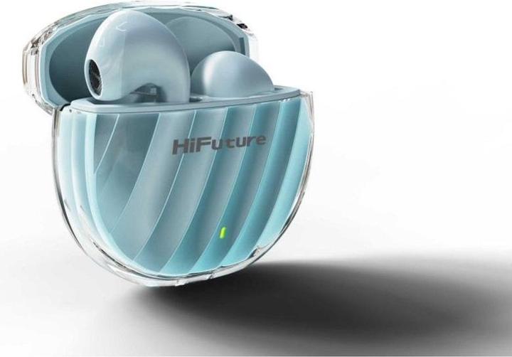 Actual product image HiFuture Flybuds 3 Wireless 5.3 Bluetooth In Earbuds Blue (No noise cancelling, 6 h, Wireless)