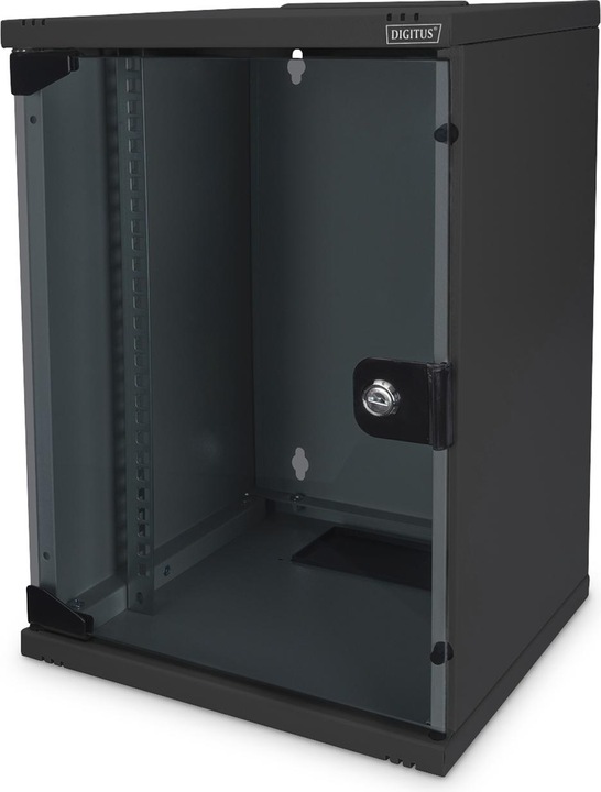 Produktbild Digitus Netzwerk-Set 254 mm (10") - 9HE, 312 x 300 mm (B x T) (5.71 HE, 10 Zoll Rack)