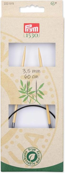 Produktbild Prym Rundstricknadel BAMBUS 3.50 mm, 60 cm