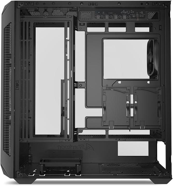 Actual product image Sharkoon AK5 RGB Black ATX (black) (ATX, mATX, Mini-ITX)