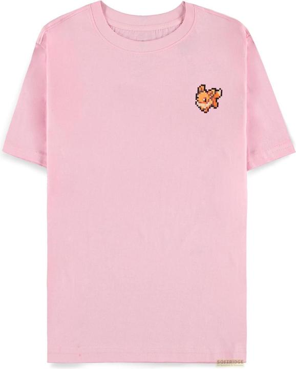 Difuzed POKEMON - Pixel Eevee - T-Shirt Femme (XL) (XL)