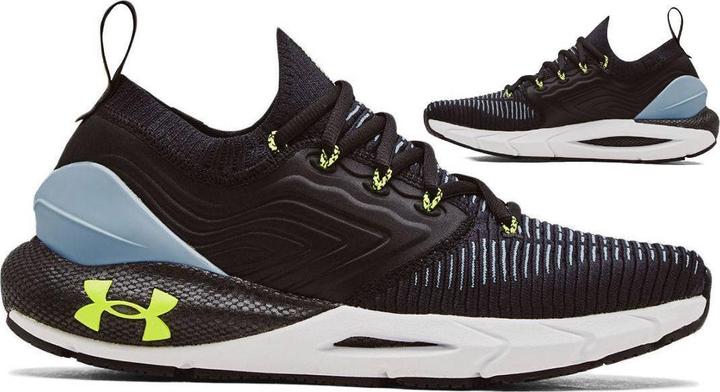 Actual product image Under Armour Buty męskie HOVR Phantom 2 INKNT Black / Mississippi / High-Vis Yellow r. 46 (3024154-0 (46)