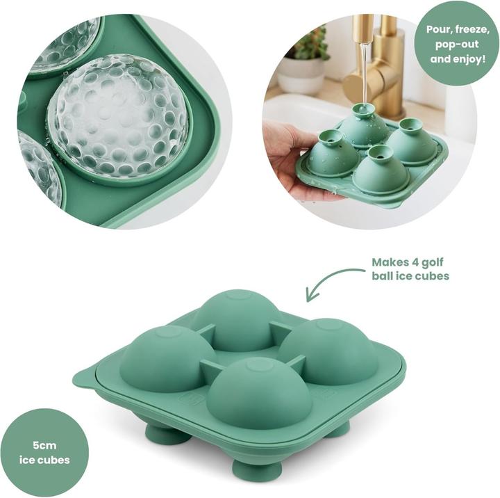 Produktbild Uberstar Eiswürfelform Golfbälle