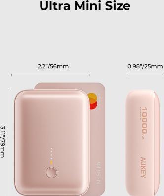 Image du produit Aukey Spark Mini (10000 mAh, 20 W, 37 Wh)