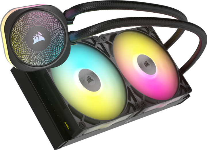 Image du produit Corsair iCUE LINK TITAN 280 RX RGB AIO, Radiateur 280mm, Refroidisseur CPU liquide